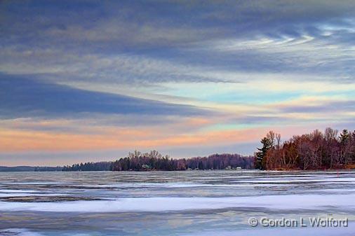 Thawing Big Rideau Lake_04219.jpg - Rideau Canal Waterway photographed at Portland Ontario, Canada.